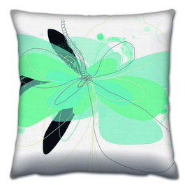 Aberto Design Cojín Multicolor 43 x 43 cm